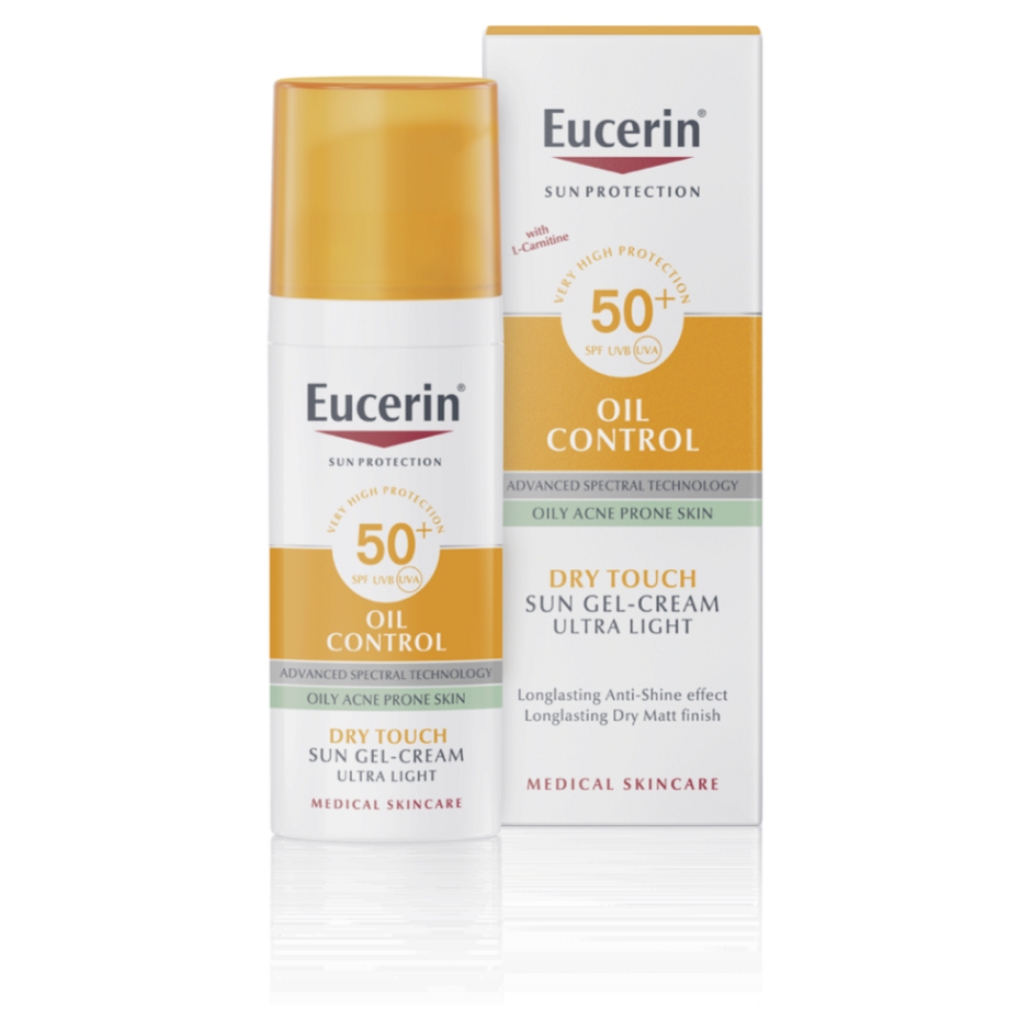 Eucerin SUN OIL CONTROL SPF 50+ krémový gél 50ml kúpite na Mojalekaren.sk