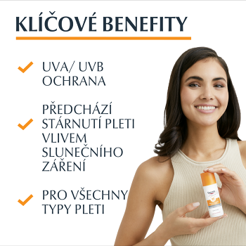 EUCERIN Sun Photoaging Control Opaľovacia emulzia na tvár SPF30 50 ml (Dermokozmetika opaľovacie krémy) - Dermokozmetika - obrázok 2/4