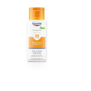 EUCERIN Sun Sensitive Protect Extra ľahké mlieko SPF 30 150 ml (Dermokozmetika opaľovacie mlieka a gely) - Dermokozmetika, Vodeodolné