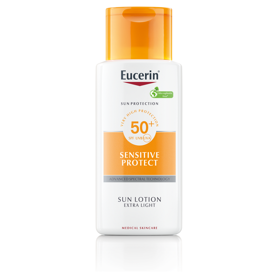EUCERIN Sun Sensitive Protect mlieko na opaľovanie SPF 50+ 150 ml