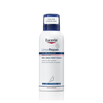 EUCERIN UreaRepair Pena na nohy 10% Urea 150 ml (Dermokozmetika starostlivosti o ruky a nohy) - Regeneračné, Dermokozmetika