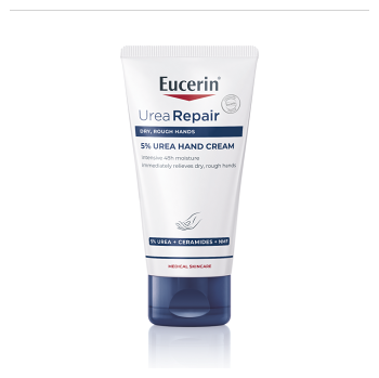 EUCERIN UreaRepair Plus Krém na ruky 5% Urea 75 ml (Dermokozmetika starostlivosti o ruky a nohy) - Dermokozmetika, Hydratačný