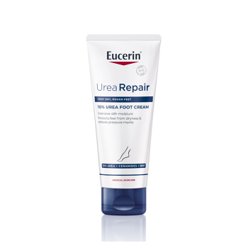 EUCERIN UreaRepair Krém nohy 10% Urea 100 ml (Dermokozmetika starostlivosti o ruky a nohy) - Hydratačný, Regeneračné, Dermokozmetika