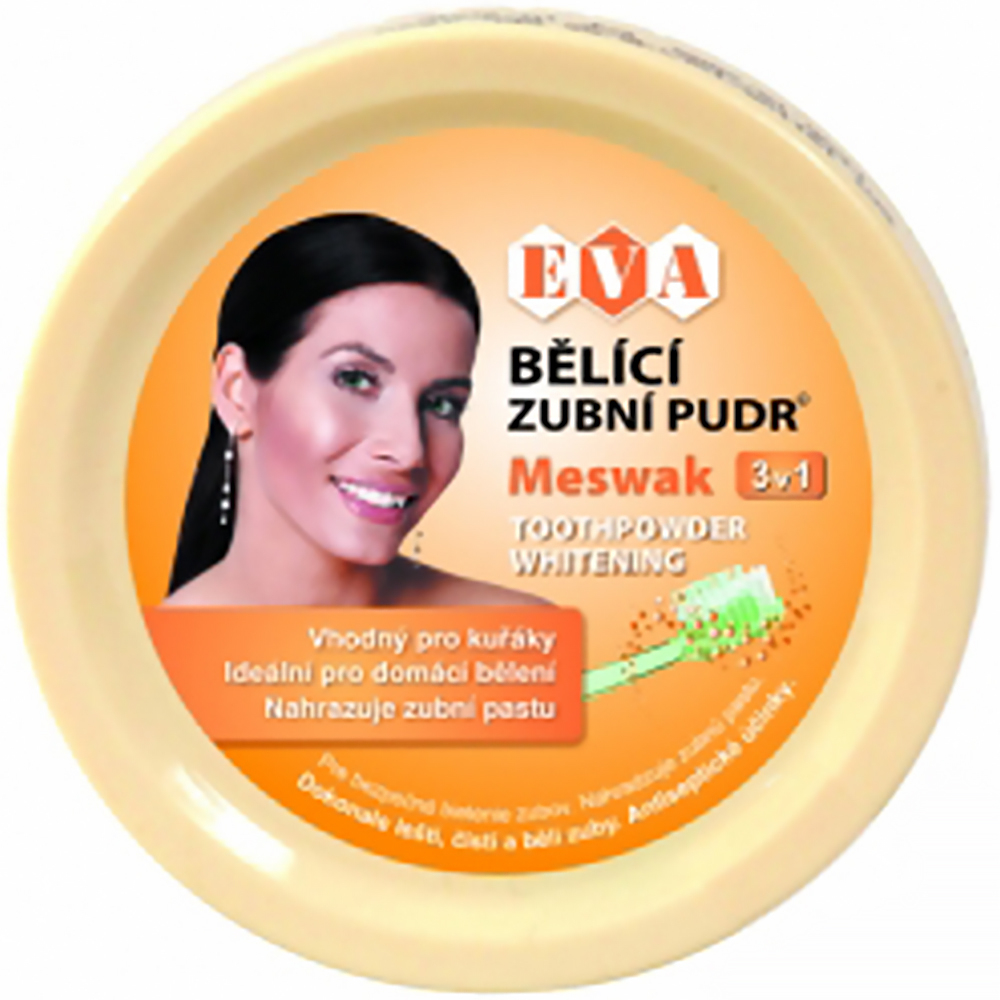 E-shop EVA Bieliaci zubný púder Meswak 30 g
