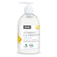 EVA NATURA Hydratačné tekuté mydlo vitamínom E&D-Panthenol 500 ml