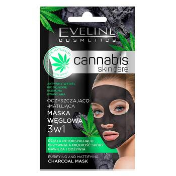 EVELINE Cannabis Pleťová maska 7 ml, expirácie 25.05.2024