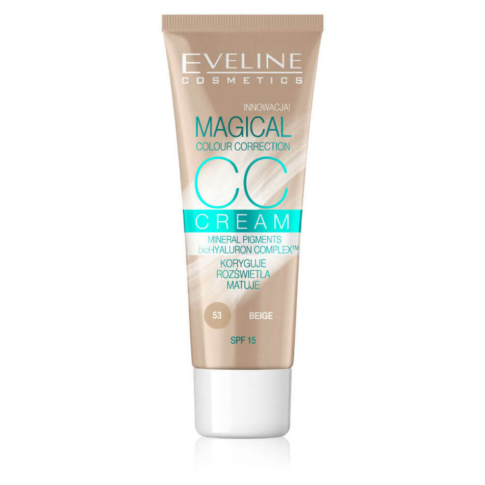 EVELINE CC Cream Magical Colour Correction - béžová 30 ml