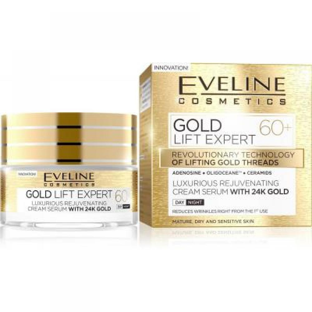 E-shop EVELINE Gold Lift Expert denný a nočný krém 60+ 50 ml