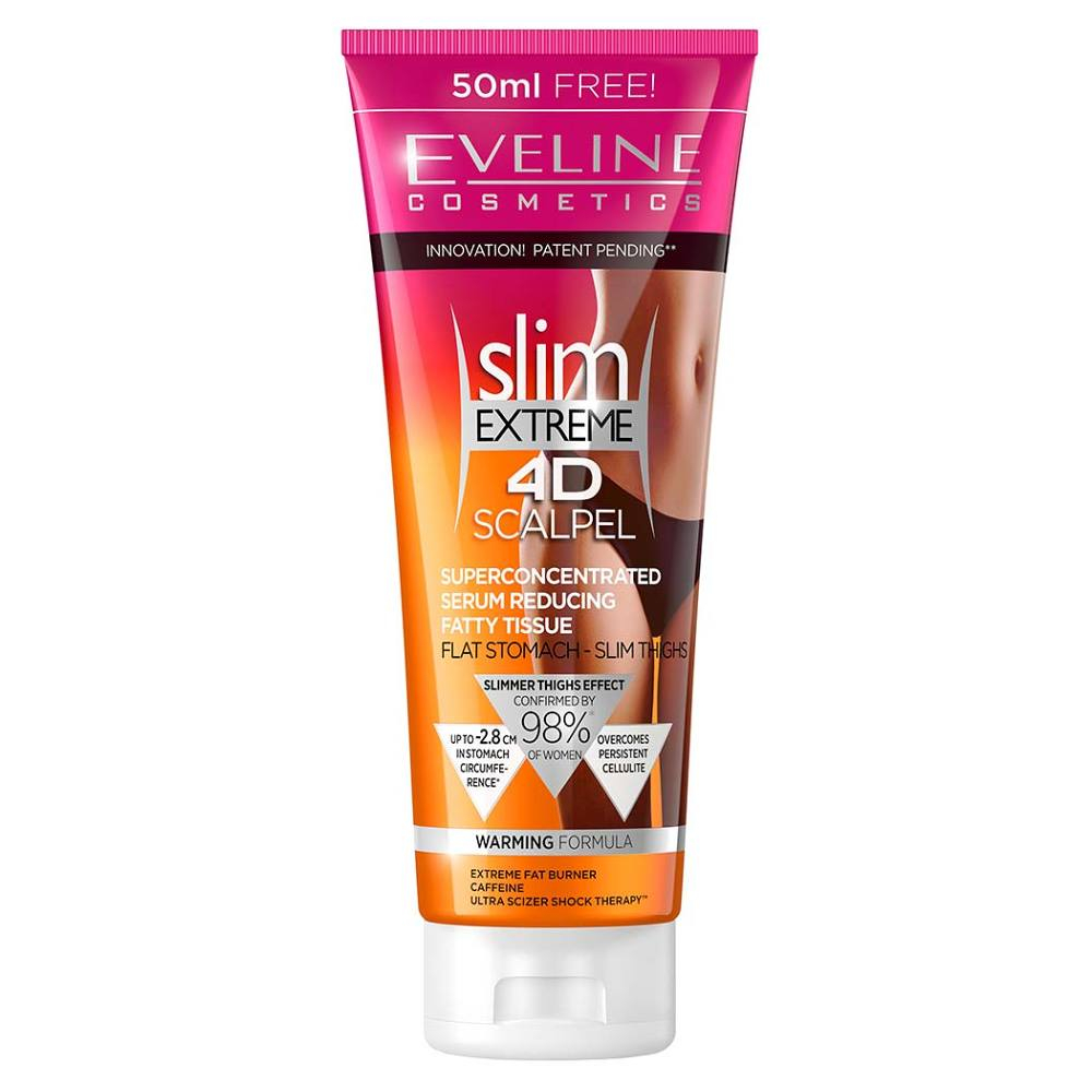 EVELINE Slim Extreme 4D Scalpel Superkoncentrované sérum redukujúce tukové tkanivo 250 ml kúpite na Mojalekaren.sk