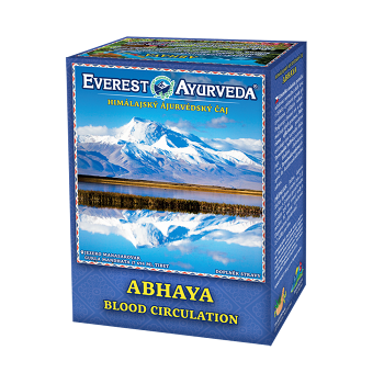 EVEREST AYURVEDA Abhaya krvný obeh a priechodnosť ciev sypaný čaj 100 g