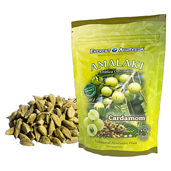 EVEREST AYURVEDA Amalaki plod kardamóm imunita & zažívanie sušené ovocie 100 g (Ajurvédske) - Jednodruhové