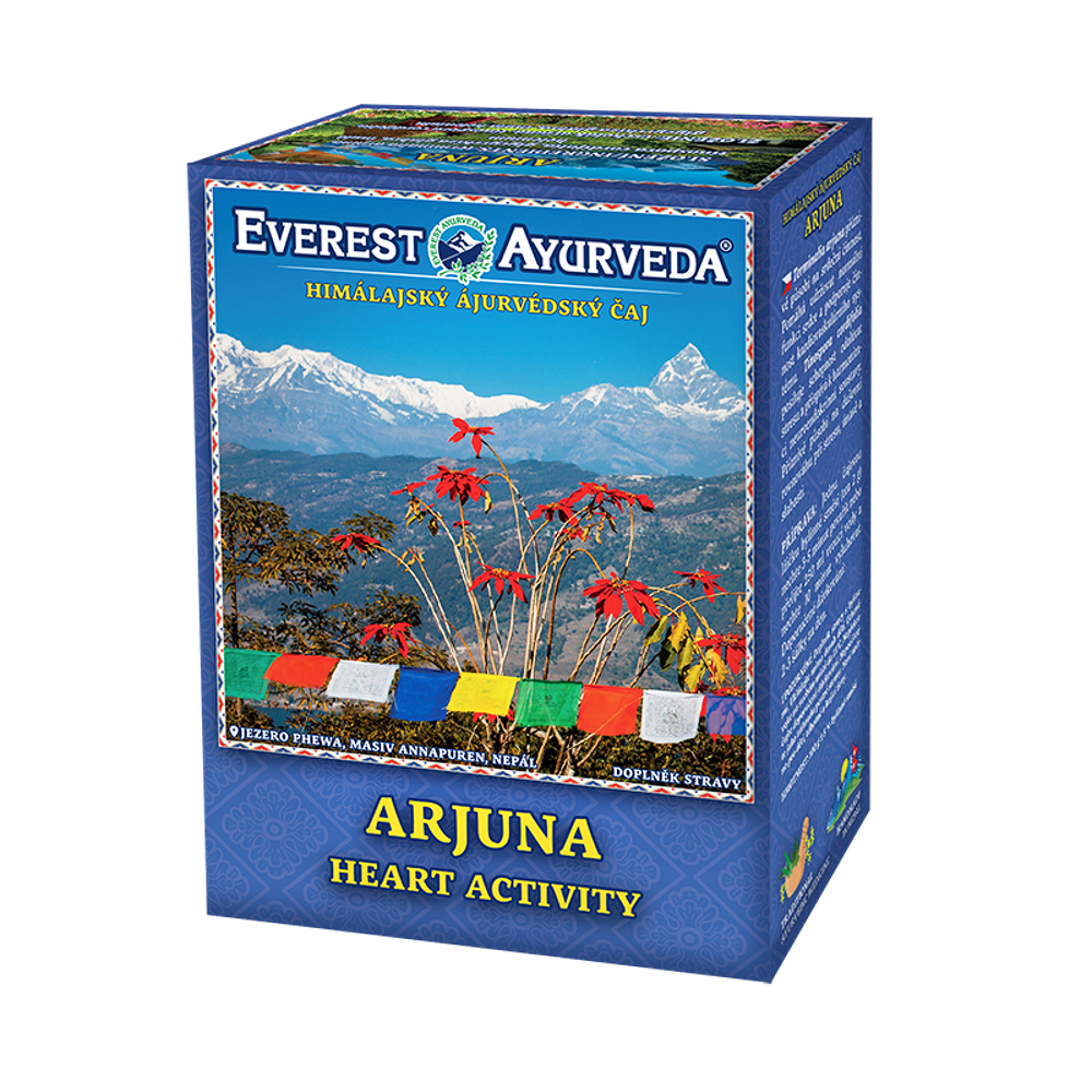 EVEREST AYURVEDA Arjuna srdcová činnosť sypaný čaj 100 g