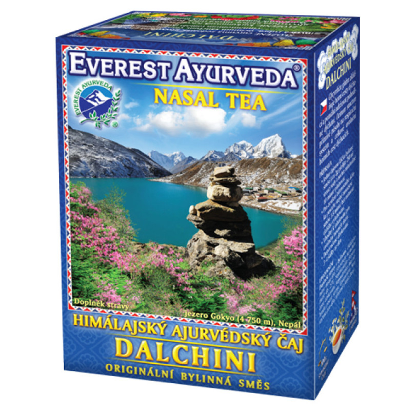 EVEREST AYURVEDA Dalchini dýchacie cesty a nosné dutiny sypaný čaj 100 g