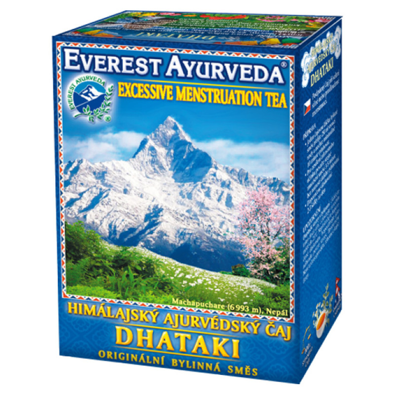 EVEREST AYURVEDA Dhataki pri nadmernej menštruácii sypaný čaj 100 g