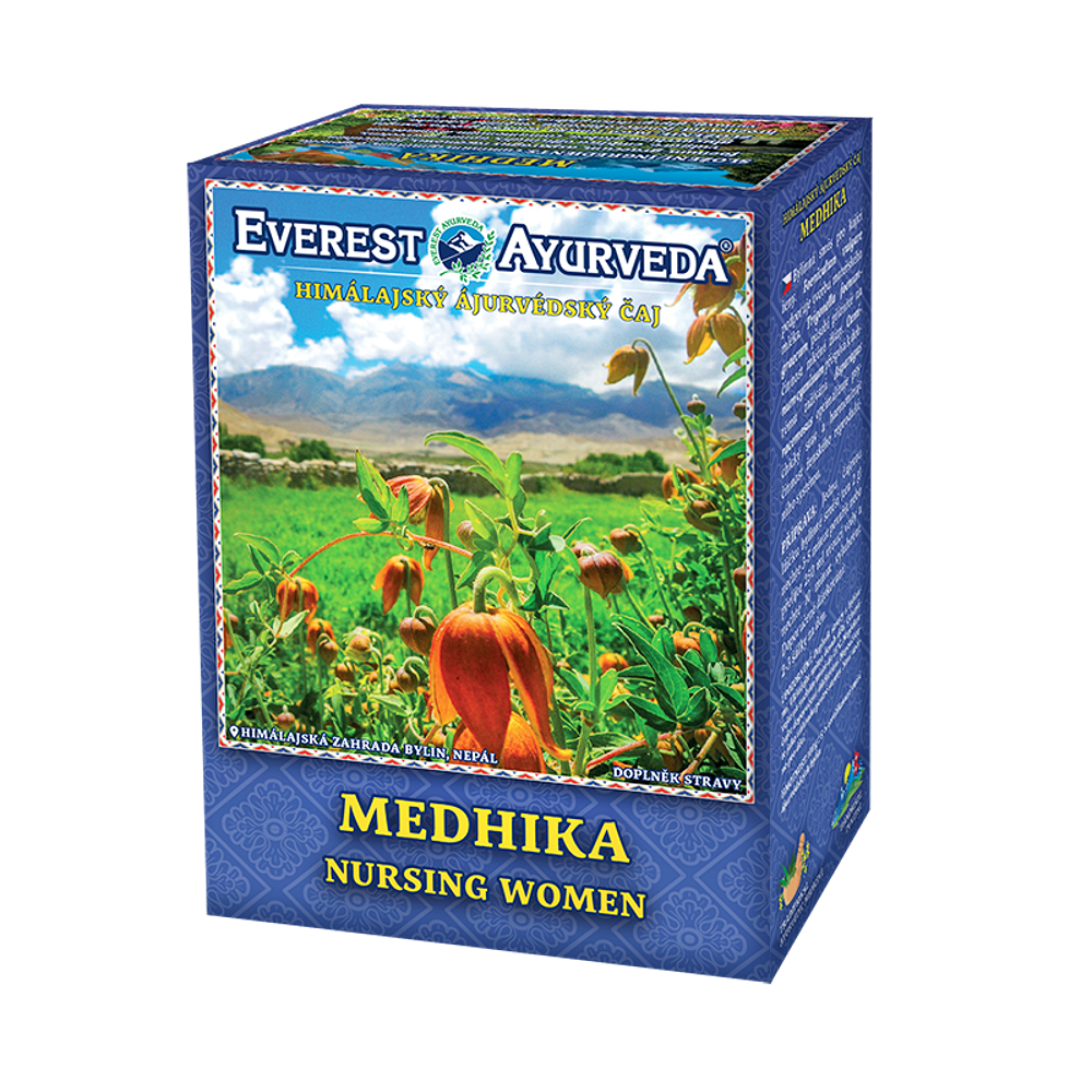 EVEREST AYURVEDA Medhika dojčiace ženy sypaný čaj 100 g