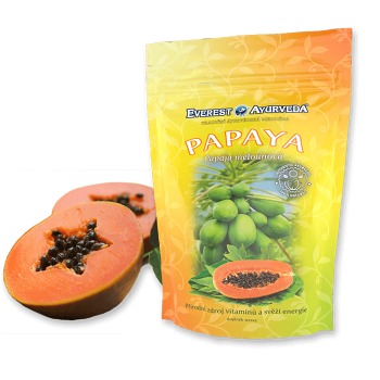 EVEREST AYURVEDA Papaya plod sušené ovocie 100 g