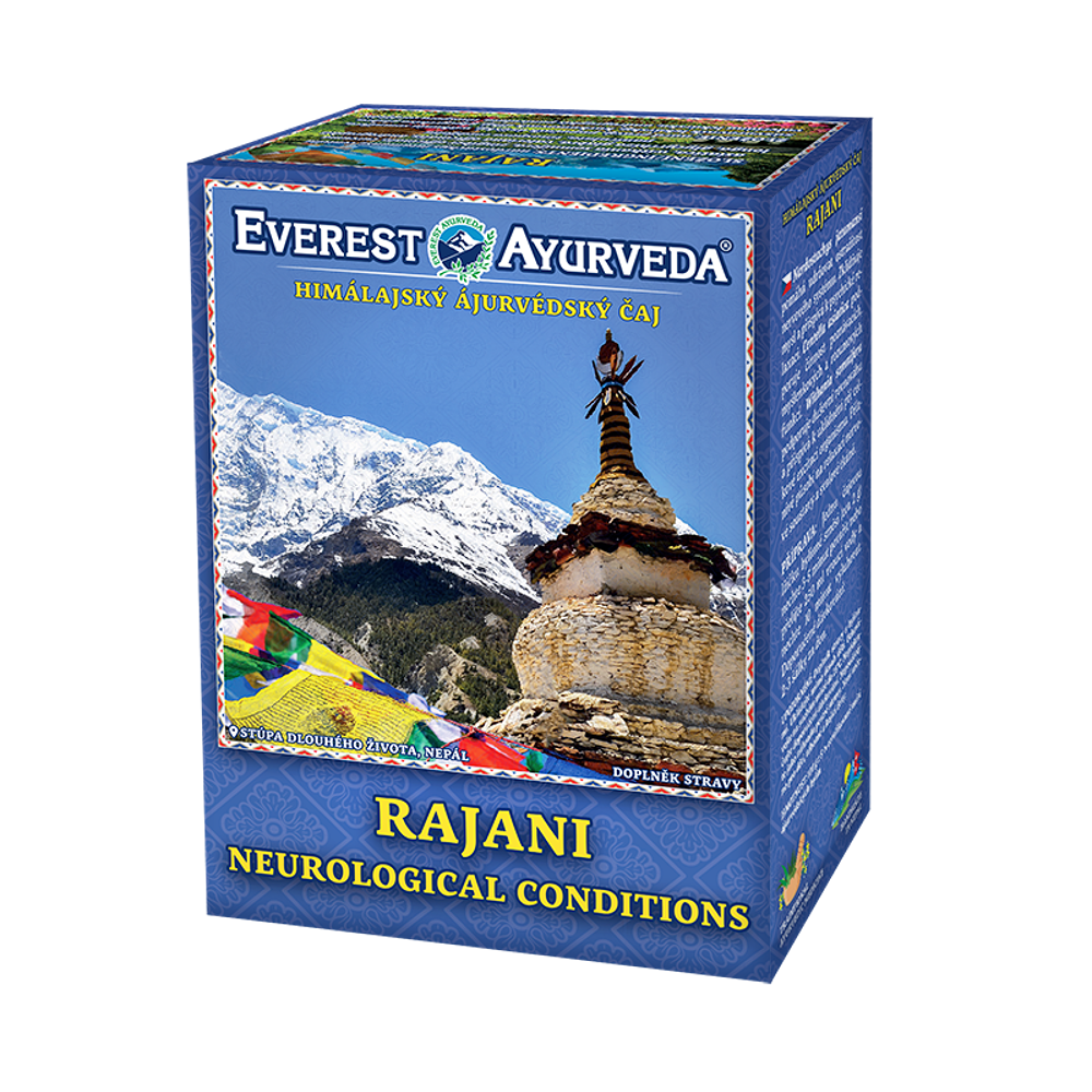 EVEREST AYURVEDA Rajani nervový systém a koordinácia sypaný čaj 100 g