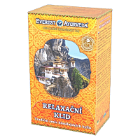EVEREST AYURVEDA Relaxačný pokoj podporuje uvoľnenie a relaxáciu sypaný čaj 100 g