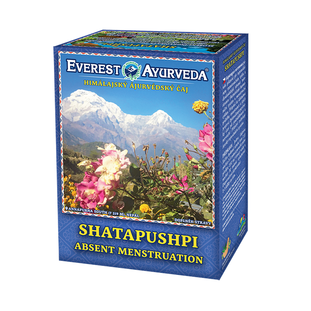EVEREST AYURVEDA Shatapushpi pri absencii menštruácie sypaný čaj 100 g