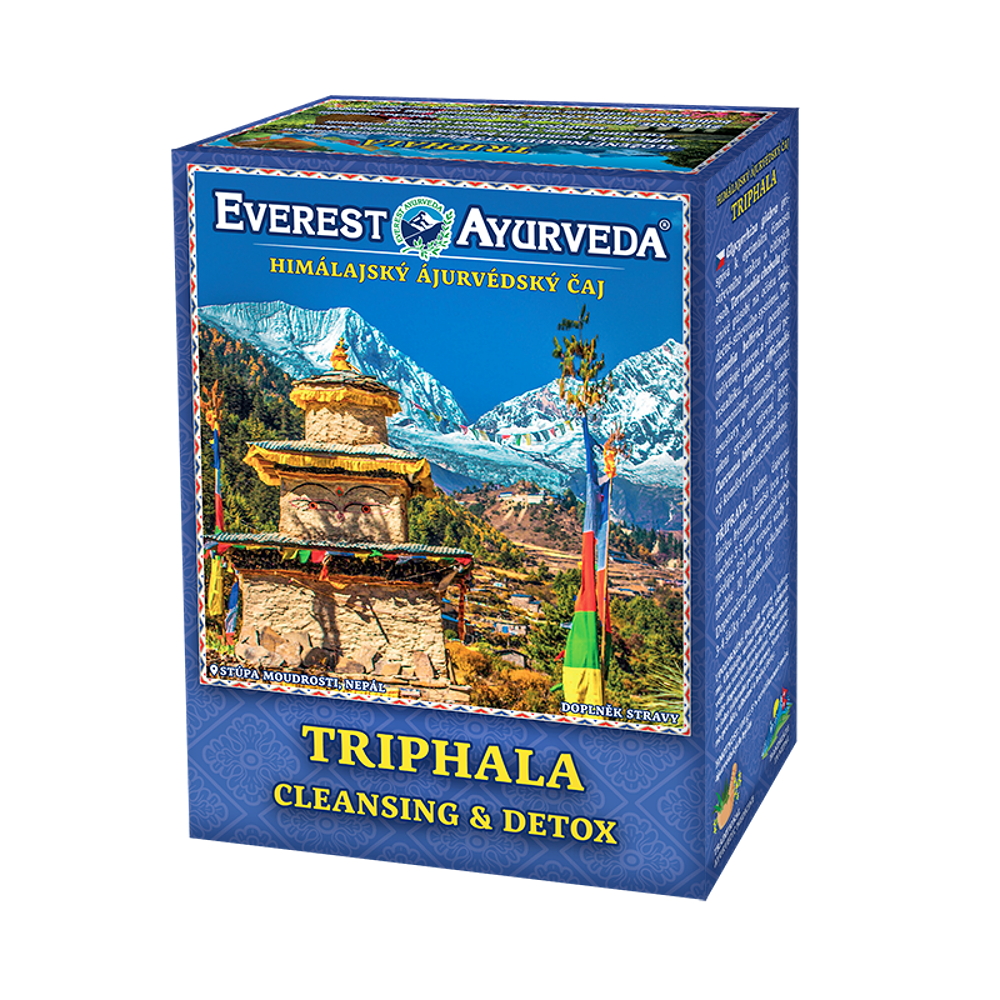 EVEREST AYURVEDA Triphala detoxikácia tráviaceho traktu sypaný čaj 100 g