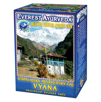 Everest-Ayurveda VYANA Podpora periferní cirkulace 100 g sypaného čaje