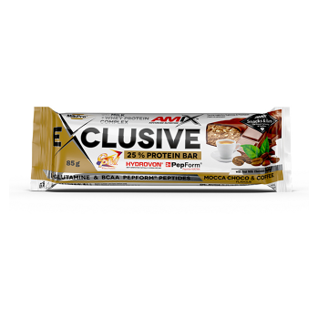 AMIX Exclusive protein bar mocca choco coffee 85 g