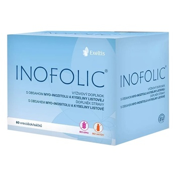 EXELTIS Inofolic 60 vrecúšok (Multivitamíny v tehotenstve) - Viaczložkové