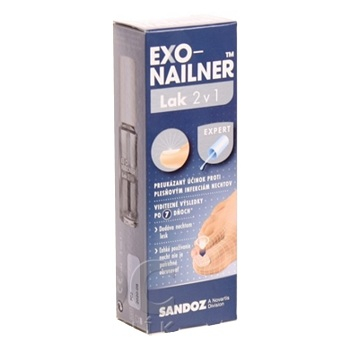 EXO-NAILNER Lak  2v1 na liečbu plesňových infekcií nechtov 5 ml