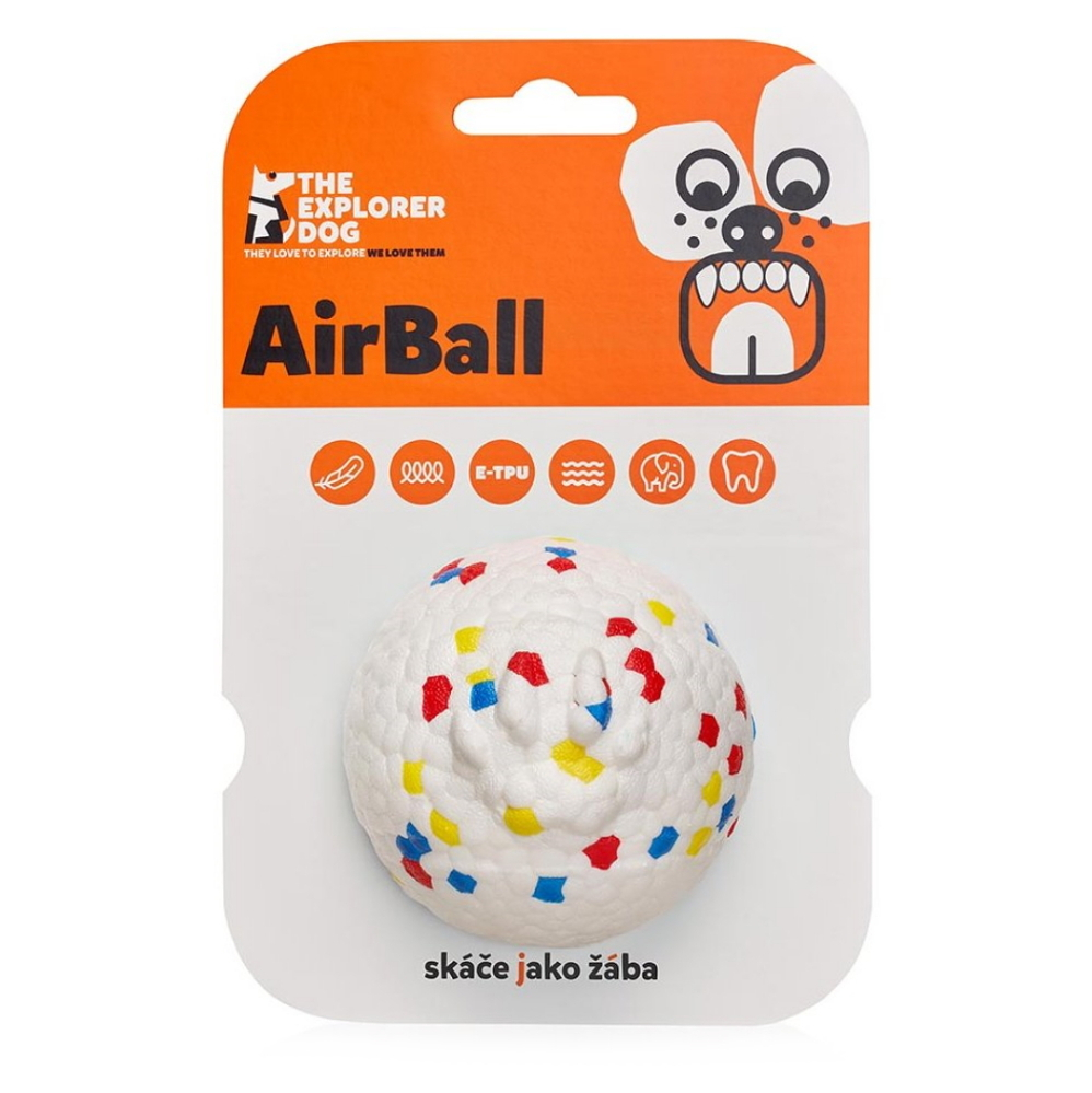 E-shop EXPLORER DOG AirBall Bodkovaný loptička pre psov 8 cm