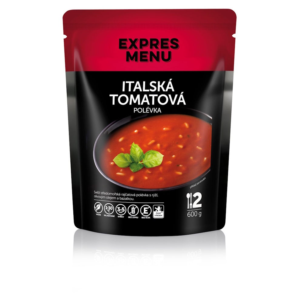 E-shop EXPRES MENU Talianska paradajková polievka bez lepku 2 porcie