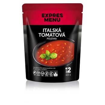 EXPRES MENU Talianska paradajková polievka bez lepku 2 porcie (Bezlepkové hotové jedlá a polievky)