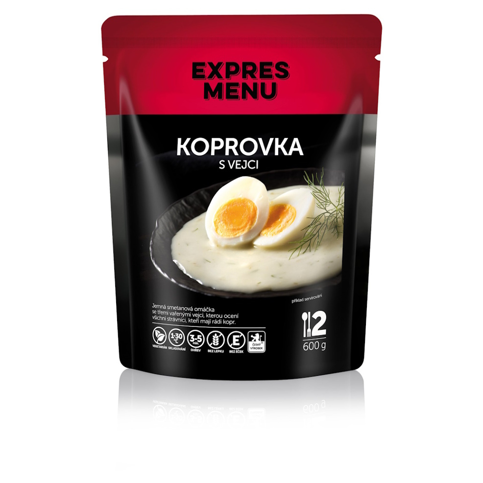 E-shop EXPRES MENU Kôprová omáčka s vajcami 2 porcie
