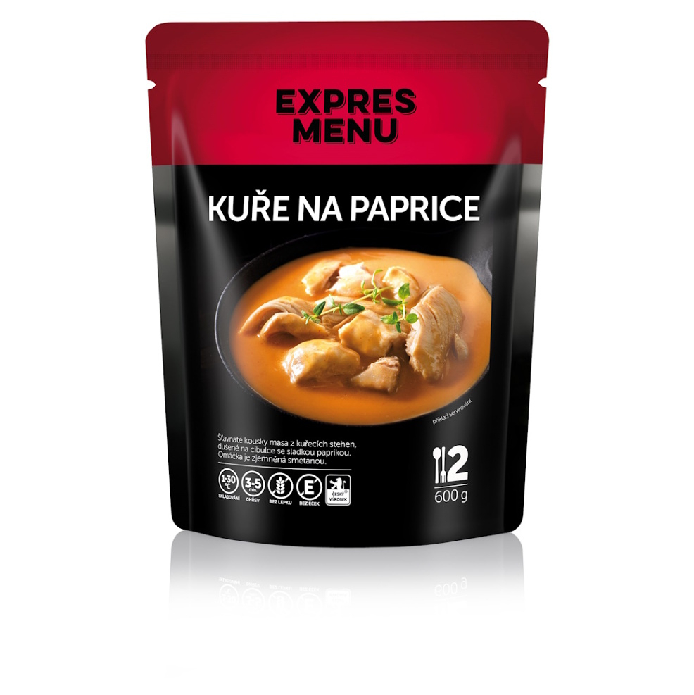 EXPRES MENU Kurča na paprike bez lepku 2 porcie