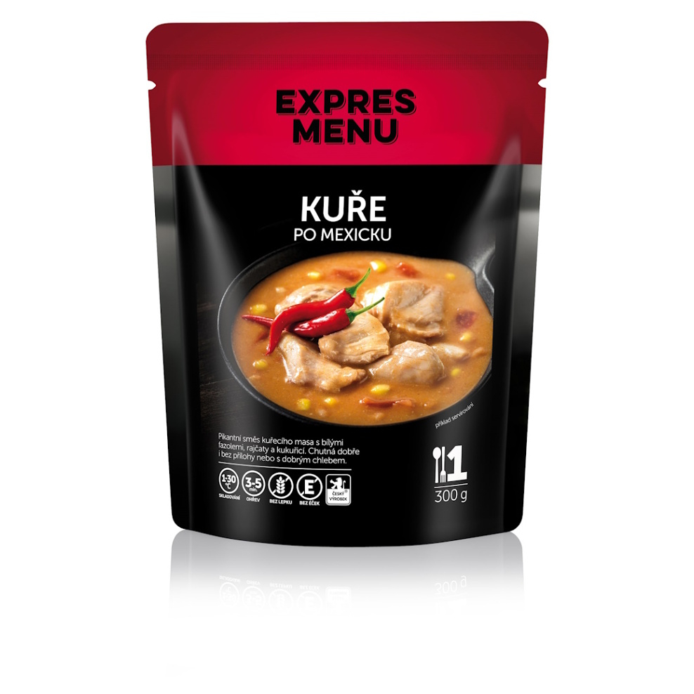 E-shop EXPRES MENU Kurča po mexicku bez lepku 1 porcia