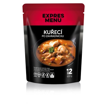 EXPRES MENU Kuracie po záhradnícky bez lepku 2 porcie (Bezlepkové hotové jedlá a polievky) - Slané