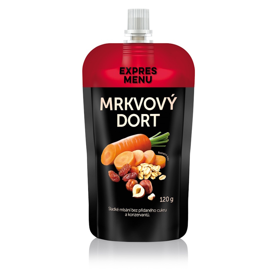 E-shop EXPRES MENU Mls mrkvová torta 120 g
