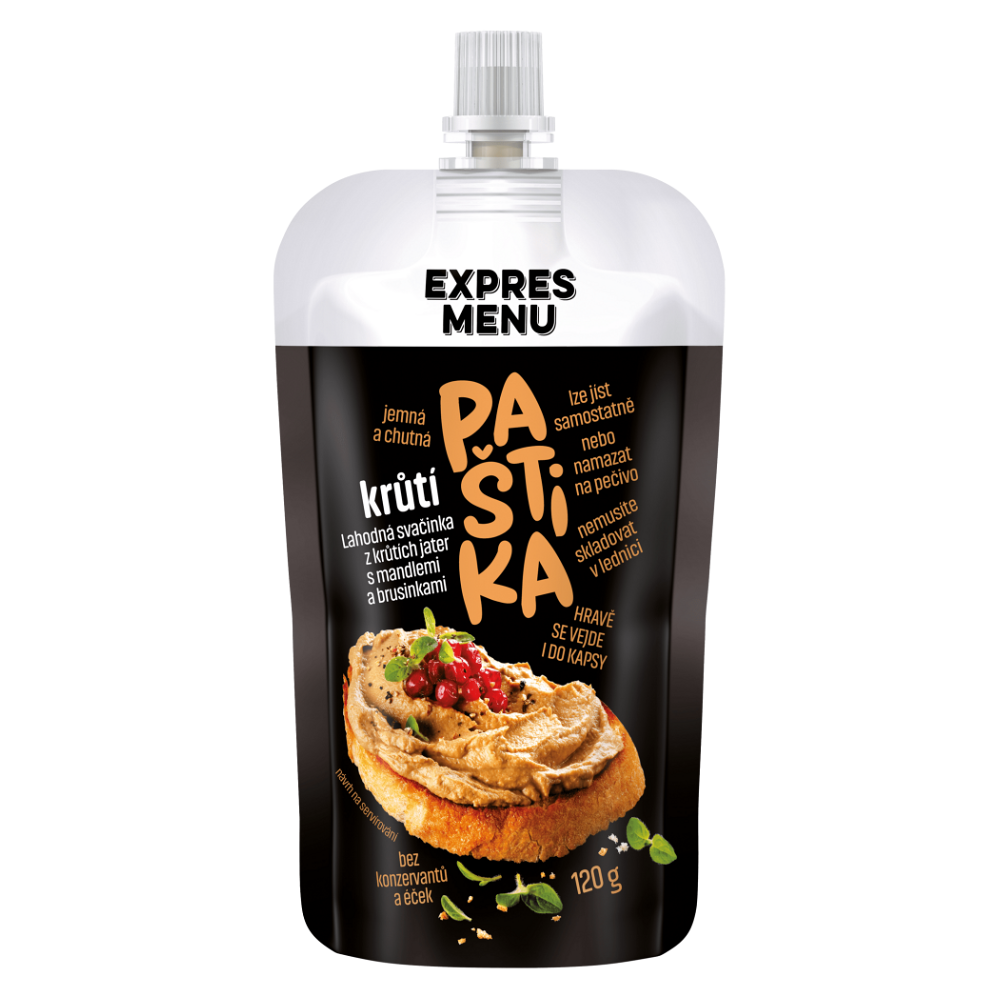 E-shop EXPRES MENU Paštéta morčacia 120 g