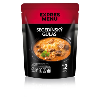 EXPRES MENU Segedínsky guláš bez lepku 2 porcie (Bezlepkové hotové jedlá a polievky)