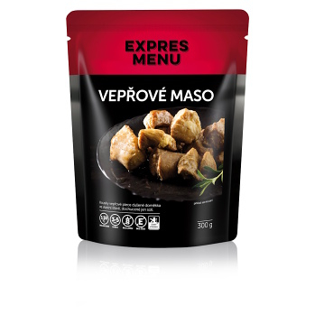 EXPRES MENU Bravčové mäso bez lepku 300 g (Bezlepkové hotové jedlá a polievky) - Slané, Nízkosacharidové (Low Carb)