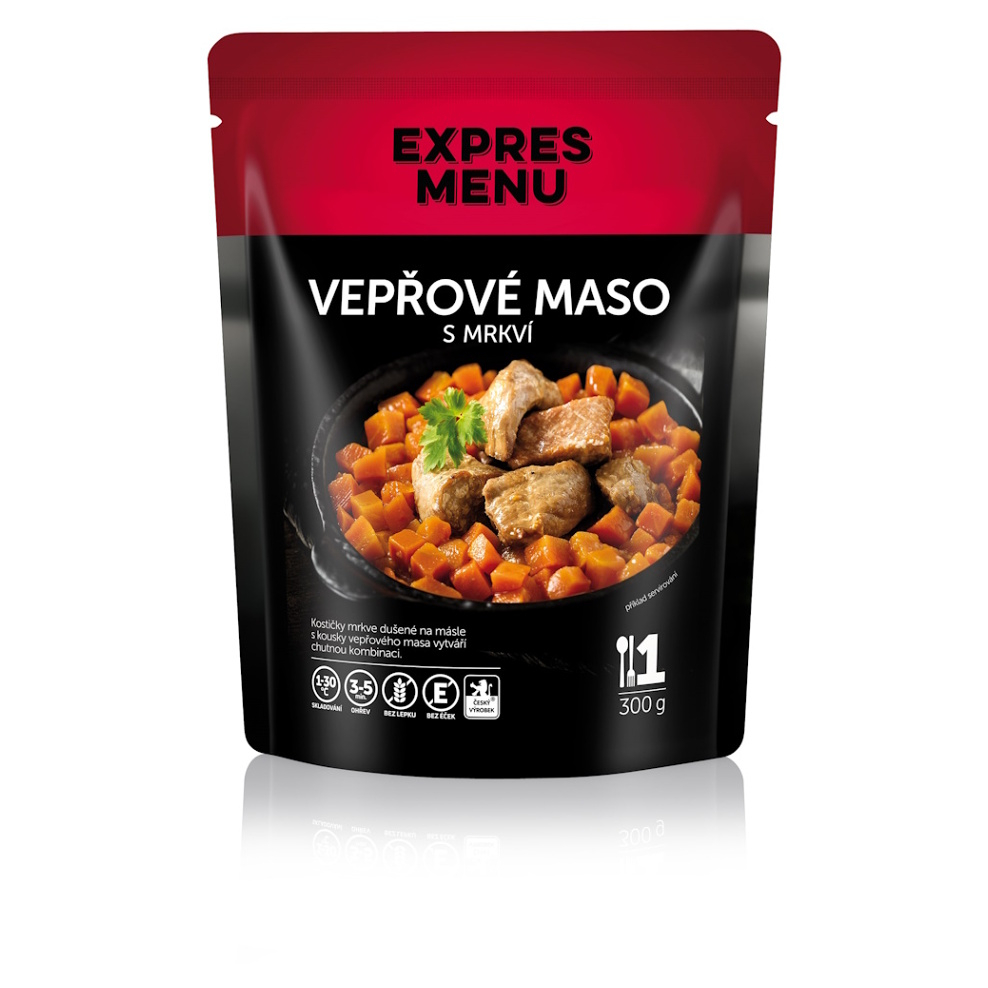 EXPRES MENU Bravčové s mrkvou bez lepku 1 porcia