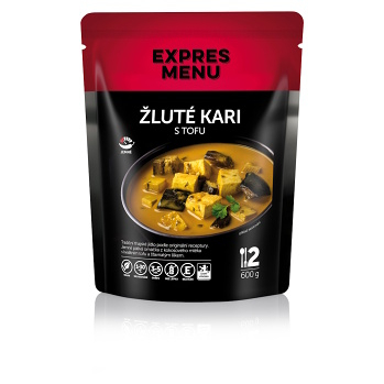 EXPRES MENU Žlté karí s tofu 600 g (Bezlepkové hotové jedlá a polievky) - Slané