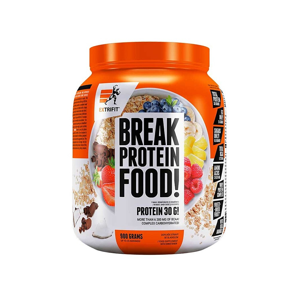 Extrifit Protein Break kompletné jedlo príchuť Coconut 900 g