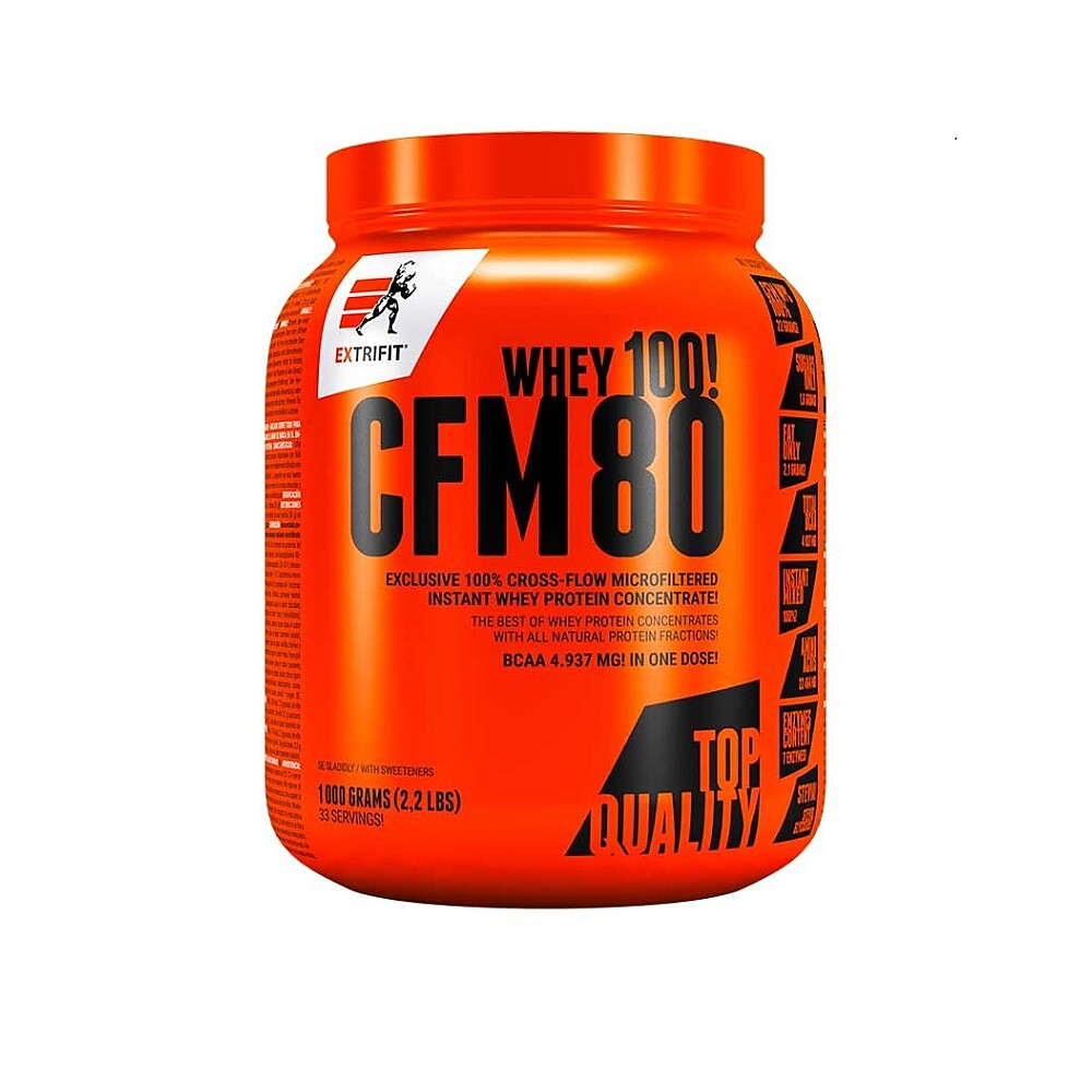 Extrifit CFM Instant Whey 80 srvátkový proteín v prášku príchuť Vanilla 1000 g