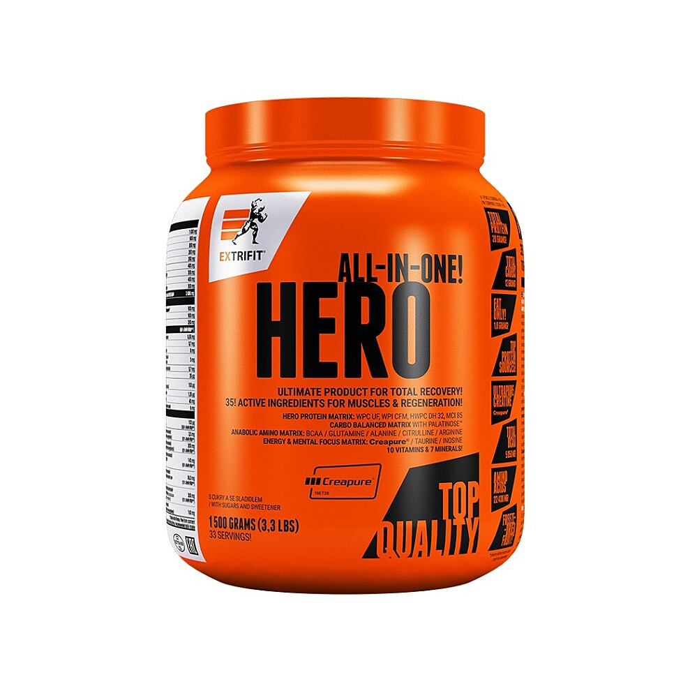 EXTRIFIT Hero srvátkový proteín vanilka 1500 g