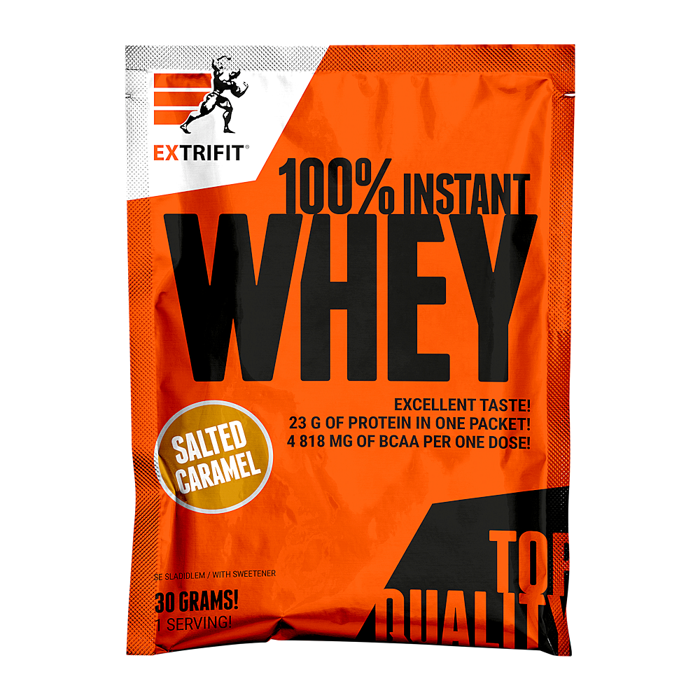 EXTRIFIT 100% Whey proteín slaný karamel 30 g