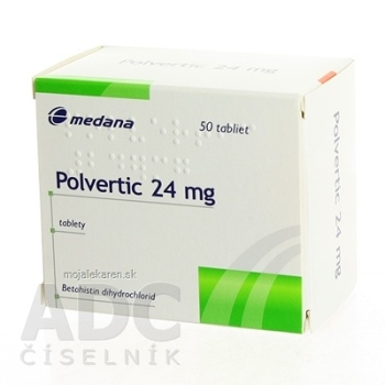 Polvertic 24 mg tbl 1x50 ks (Lieky na predpis)
