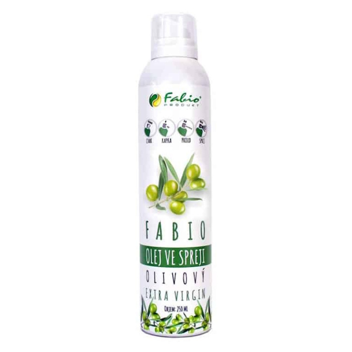 FABIO PRODUKT Olivový olej extra virgin v spreji 250 ml