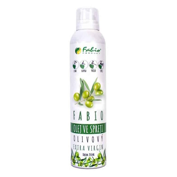 FABIO PRODUKT Olivový olej extra virgin v spreji 250 ml (Olivový olej) - Jednodruhové