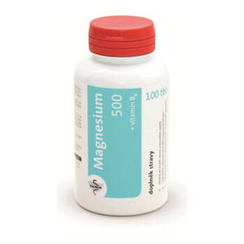 FAGRON Magnesium 500 + vitamín B6 100 tabliet