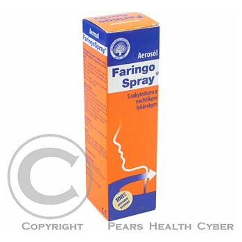 FARINGO SPRAY 20ML (Dýchanie, dýchacie cesty)